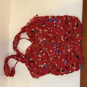 free people colorful halter top